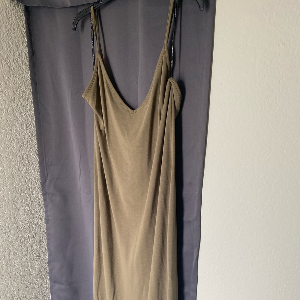 Forever 21 plus spaghetti strapped maxi dress
